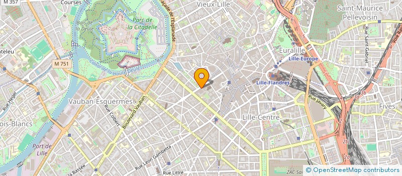 localisation de l'entreprise MONSIEUR BOVY QUENTIN JEAN MARIE  LILLE