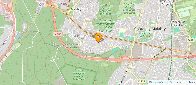 localisation de l'entreprise MONSIEUR BOWAMBA LITUBA  CHATENAY-MALABRY