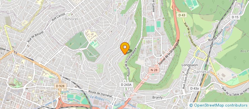 localisation de l'entreprise MONSIEUR BOYAMBA KILAMBO  ROUEN