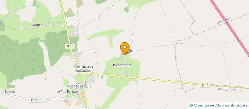 localisation de l'entreprise MONSIEUR BOZIDAR LOLIC à MONTS-SUR-ORNE