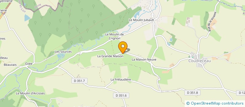 localisation de l'entreprise MONSIEUR BRAD DUFRESNE à LINAS