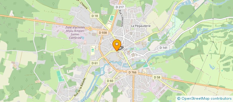 localisation de l'entreprise MONSIEUR BRAD JEAN-ELIE  EVRY-COURCOURONNES