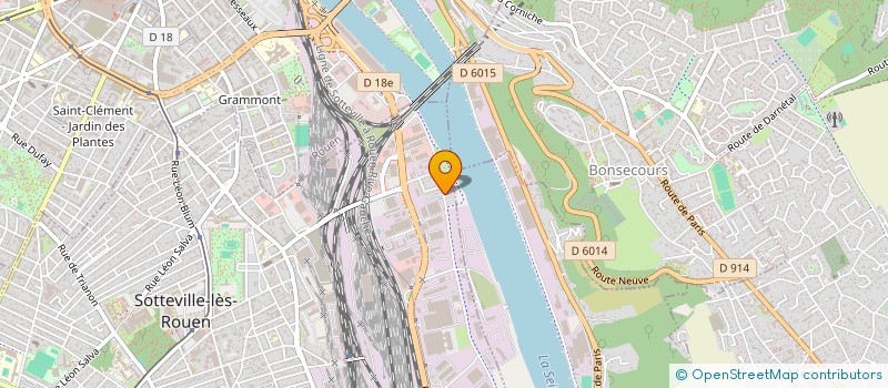 localisation de l'entreprise MONSIEUR BRAD LORRAIN  SOTTEVILLE-LES-ROUEN