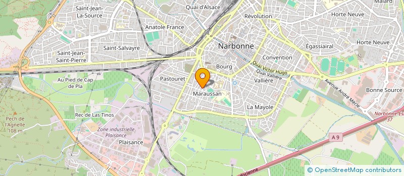 localisation de l'entreprise MONSIEUR BRADFORD WHITE  NARBONNE