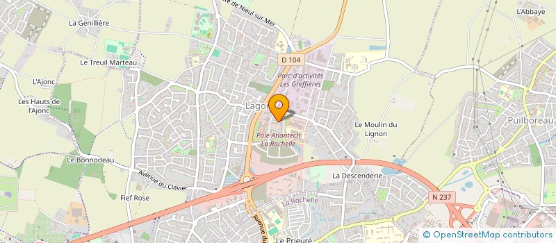 localisation de l'entreprise MONSIEUR BRADLEY COLOMA  LAGORD