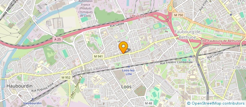 localisation de l'entreprise MONSIEUR BRADLEY DERNONCOURT  LOOS