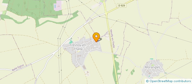 localisation de l'entreprise MONSIEUR BRADLEY FOUBERT  FRESNOY-EN-THELLE