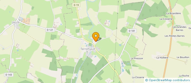 localisation de l'entreprise MONSIEUR BRADLEY GIRARD  TERREHAULT