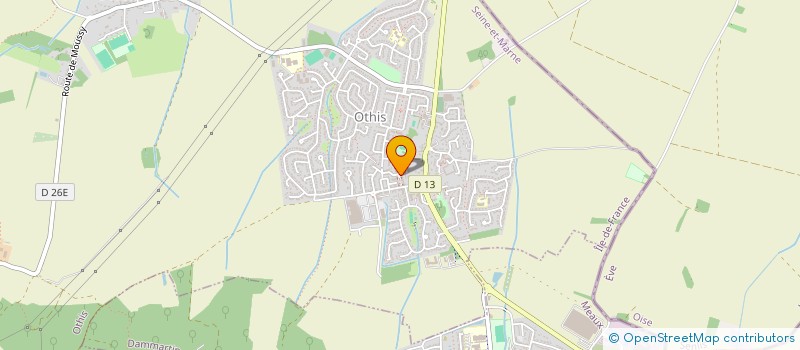 localisation de l'entreprise MONSIEUR BRADLEY KACOU  OTHIS