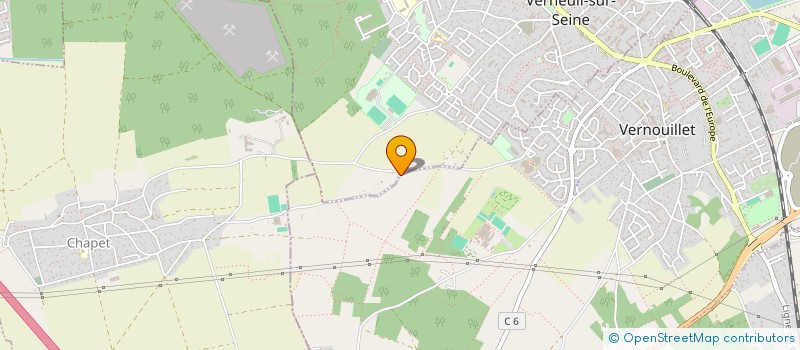 localisation de l'entreprise MONSIEUR BRADLEY LENFANT  VERNEUIL-SUR-SEINE
