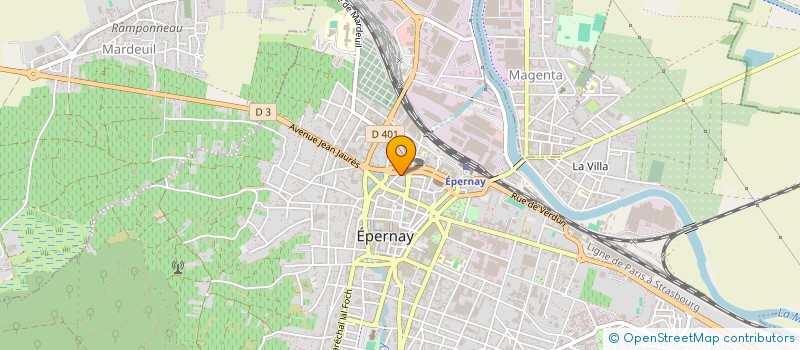 localisation de l'entreprise MONSIEUR BRADLEY MASHINDA TSHIBANGU à EPERNAY