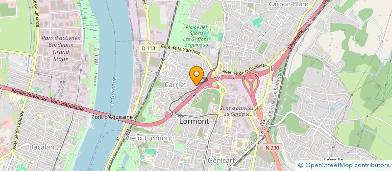 localisation de l'entreprise MONSIEUR BRADLEY MBAH DIT ESSONE  LORMONT