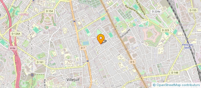 localisation de l'entreprise MONSIEUR BRADLEY REGISTRE  VITRY-SUR-SEINE