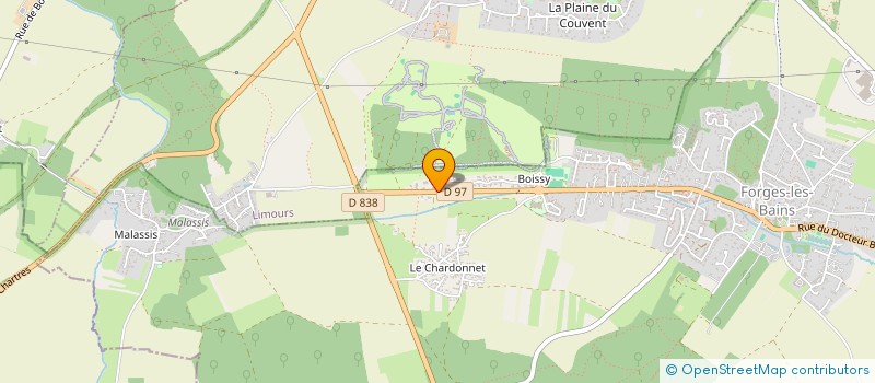 localisation de l'entreprise MONSIEUR BRADLEY VOGEL  FORGES-LES-BAINS