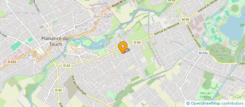 localisation de l'entreprise MONSIEUR BRADY PITOY  PLAISANCE-DU-TOUCH