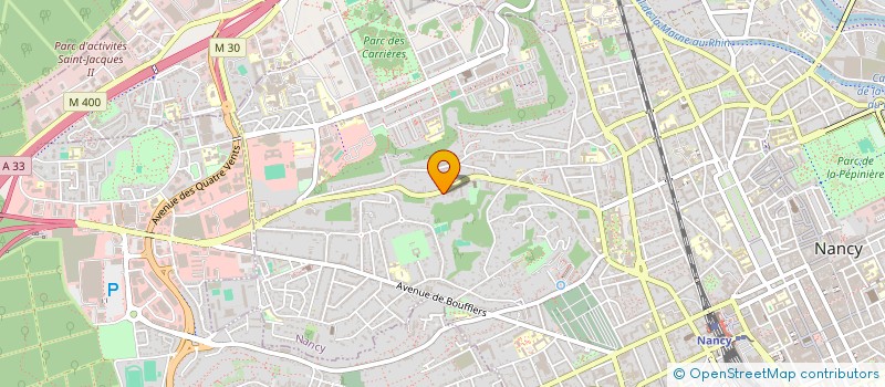 localisation de l'entreprise MONSIEUR BRADY RAZZOUME  NANCY