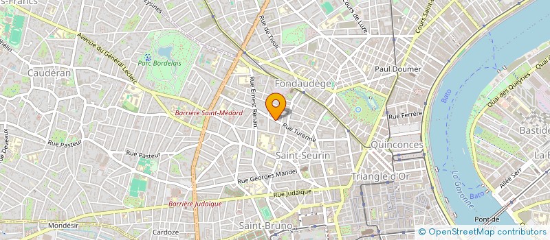 localisation de l'entreprise MONSIEUR BRAHAM AMARA  GRADIGNAN