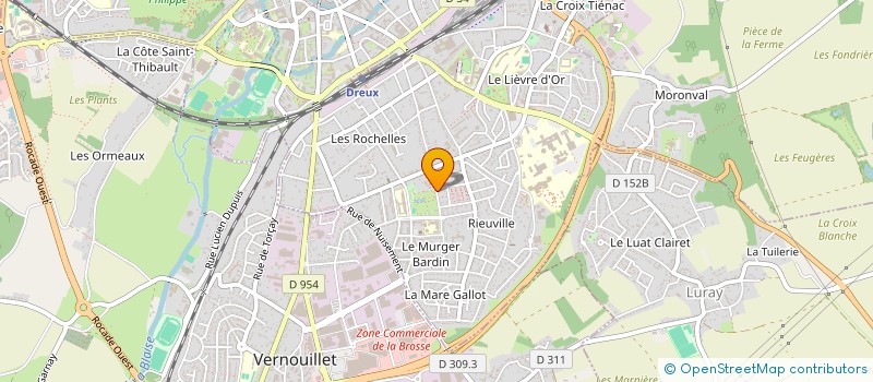 localisation de l'entreprise MONSIEUR BRAHAM BELMELAT à DREUX