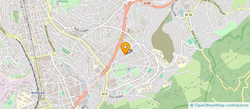 localisation de l'entreprise MONSIEUR BRAHAM BENALI  SAINT-ETIENNE