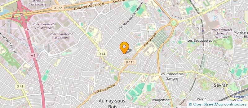 localisation de l'entreprise MONSIEUR BRAHAM BOUYAHMED à AULNAY-SOUS-BOIS