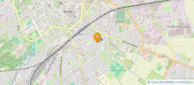 localisation de l'entreprise MONSIEUR BRAHAM SALMI à ARRAS
