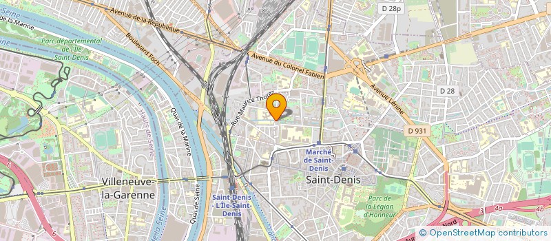 localisation de l'entreprise MONSIEUR BRAHAM STAMBOULI à SAINT-DENIS