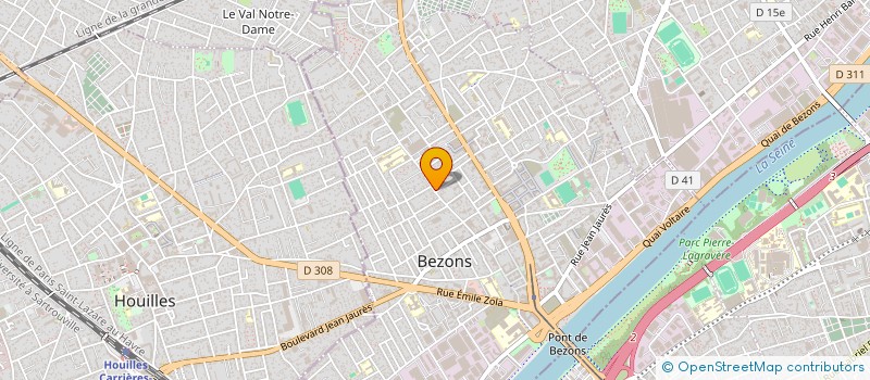 localisation de l'entreprise MONSIEUR BRAHAM TIAB à BEZONS