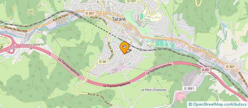 localisation de l'entreprise MONSIEUR BRAHIM AARAB  TARARE