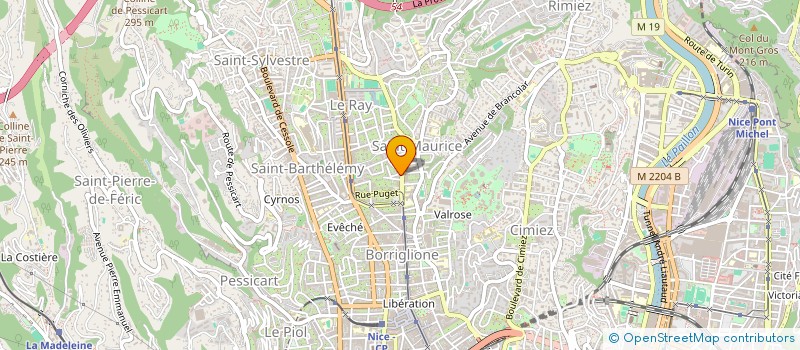 localisation de l'entreprise MONSIEUR BRAHIM ABDELOUAHAB  NICE