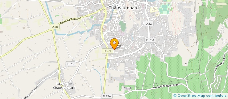 localisation de l'entreprise MONSIEUR BRAHIM ABDENNEBI  CHATEAURENARD