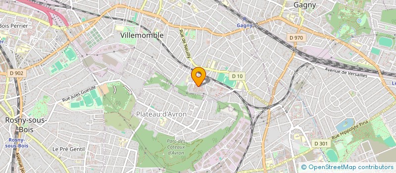 localisation de l'entreprise MONSIEUR BRAHIM ABED  VILLEMOMBLE