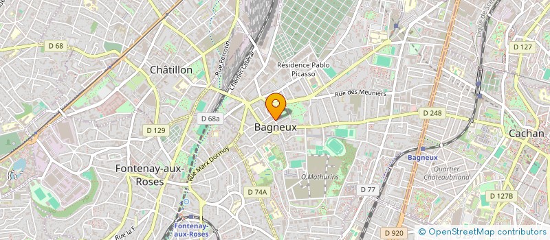 localisation de l'entreprise MONSIEUR BRAHIM ABOUMOUSSA à BAGNEUX