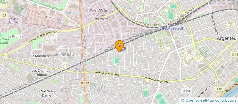 localisation de l'entreprise MONSIEUR BRAHIM ACHTAL à ARGENTEUIL