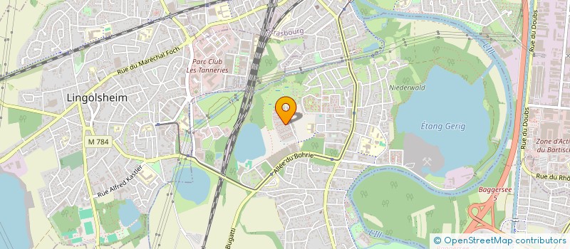 localisation de l'entreprise MONSIEUR BRAHIM AFROUNI  OSTWALD