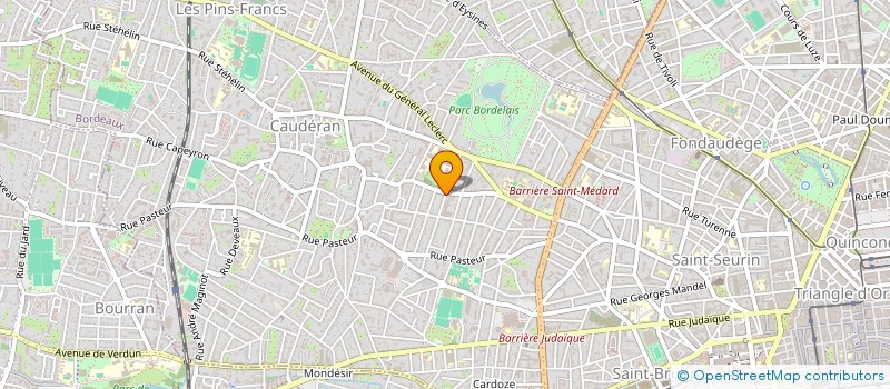 localisation de l'entreprise MONSIEUR BRAHIM AHMED-LALOUI  BORDEAUX