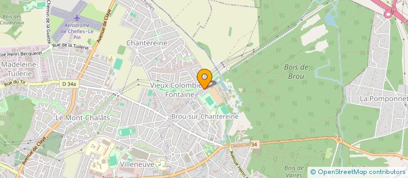 localisation de l'entreprise MONSIEUR BRAHIM AISSA  BROU-SUR-CHANTEREINE