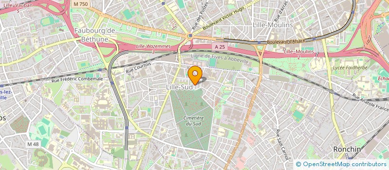 localisation de l'entreprise MONSIEUR BRAHIM AISSATI à LILLE