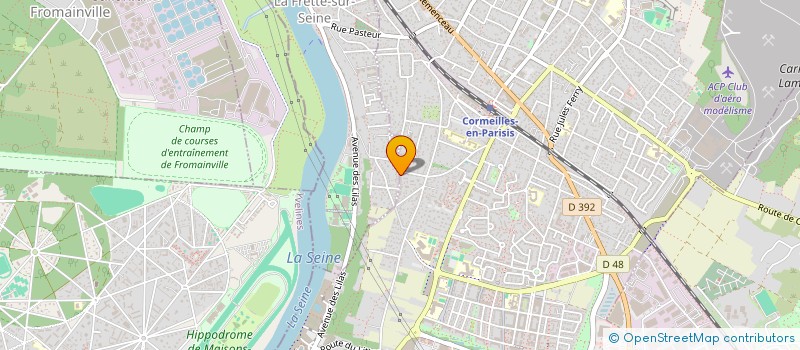 localisation de l'entreprise MONSIEUR BRAHIM AIT BAALLA  CORMEILLES-EN-PARISIS