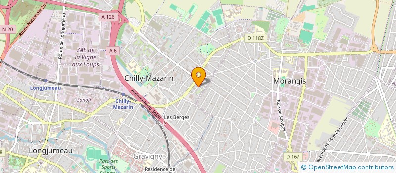 localisation de l'entreprise MONSIEUR BRAHIM AIT ZIANE à CHILLY-MAZARIN
