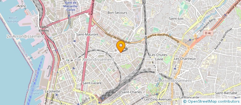 localisation de l'entreprise MONSIEUR BRAHIM AKLI à MARSEILLE