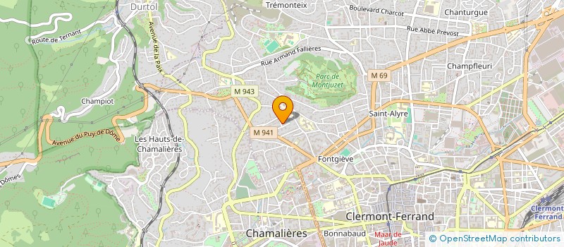 localisation de l'entreprise MONSIEUR BRAHIM ALAOUI à CLERMONT-FERRAND