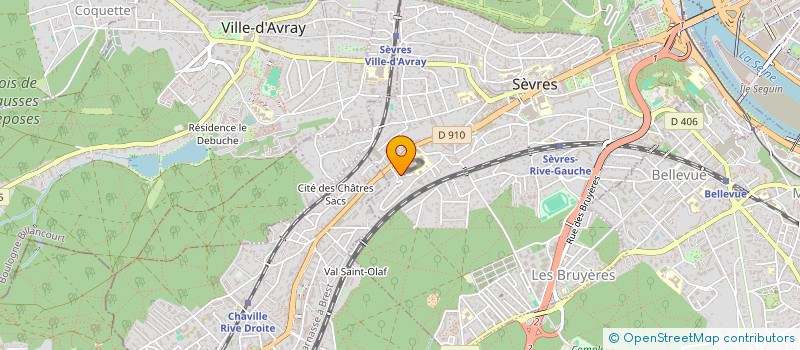 localisation de l'entreprise MONSIEUR BRAHIM ALLILI  SEVRES