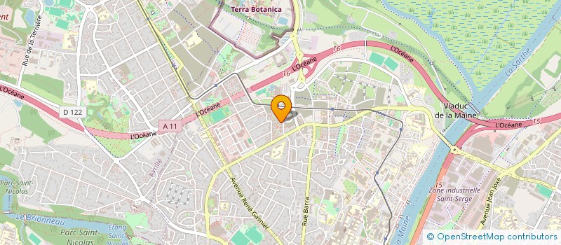 localisation de l'entreprise MONSIEUR BRAHIM ALOUI à ANGERS