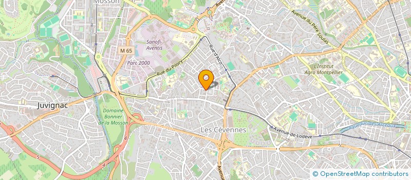 localisation de l'entreprise MONSIEUR BRAHIM AMECHGHAL à MONTPELLIER
