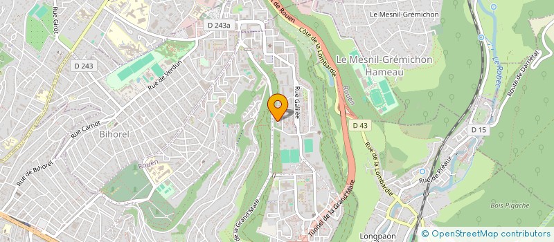 localisation de l'entreprise MONSIEUR BRAHIM AMMAR à ROUEN