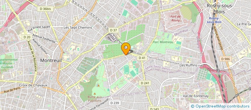 localisation de l'entreprise MONSIEUR BRAHIM AMOUCHE à MONTREUIL