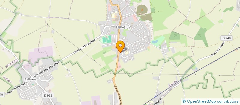 localisation de l'entreprise MONSIEUR BRAHIM ASLAFTOU  HAVELUY