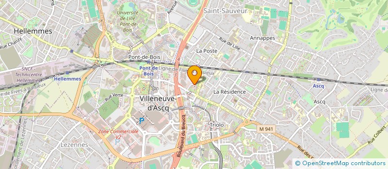 localisation de l'entreprise MONSIEUR BRAHIM ASSABAR à VILLENEUVE-D'ASCQ
