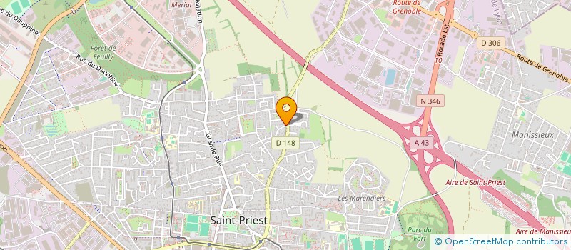 localisation de l'entreprise MONSIEUR BRAHIM ATIG  SAINT-PRIEST