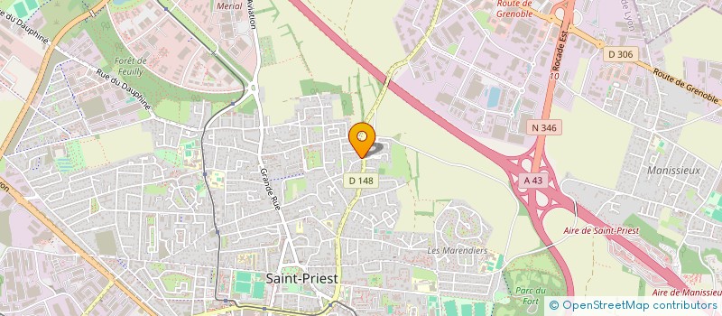 localisation de l'entreprise MONSIEUR BRAHIM ATIG  SAINT-PRIEST